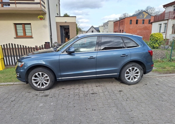 Audi Q5 cena 72000 przebieg: 114362, rok produkcji 2016 z Poznań małe 106